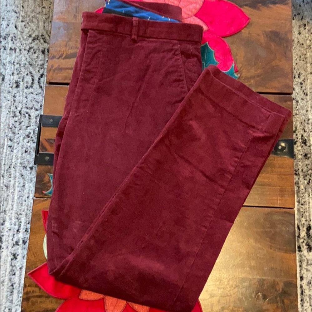 Burgundy Ralph Lauren Corduroys